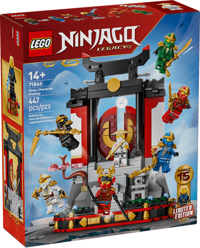 LEGO Ninjago Exhibición de Personajes Ninja: 15 Aniversario 71866