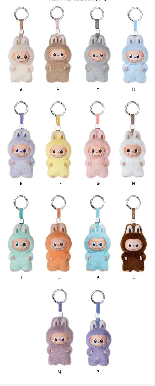 Labubu Pin For Love A‑M  Mini Figura Sorpresa Coleccionable 4386M