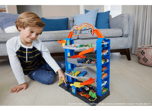 Hot Wheels Set City Color Shifters Laboratorio Científico