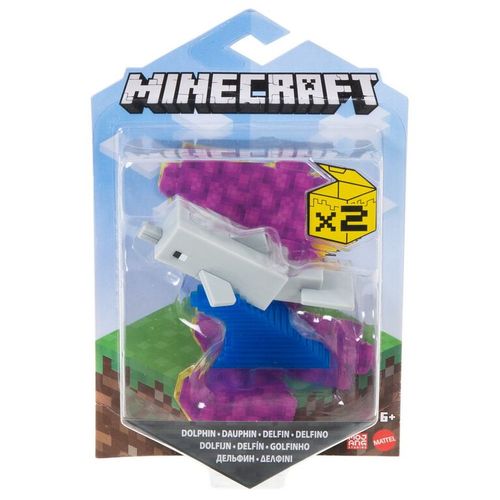 Minecraft  Delfin Figura Con Crafting