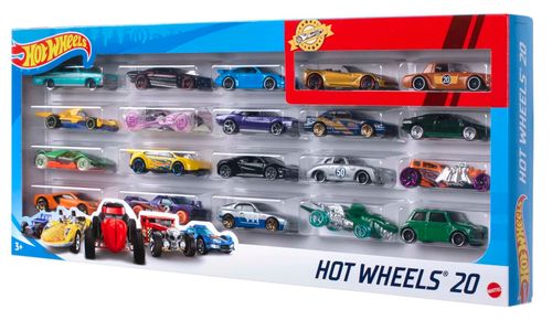 Hot Wheels Kit de 20 Autos de Colección