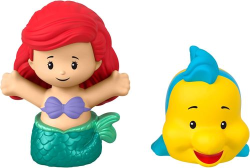 Disney Princesas La Sirenita Little People 2 Pack con Ariel y Flanders
