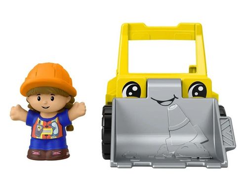 Little People Excavadora Amarilla con Figura
