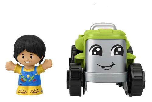 Little People Tractor Verde con Figura