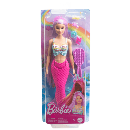 Barbie Sirena Cabello Largo de Ensueño