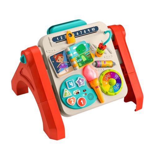 Fisher-Price Mesa de Actividades 4 en 1 – Aprendizaje y Diversión para Bebés JGW86