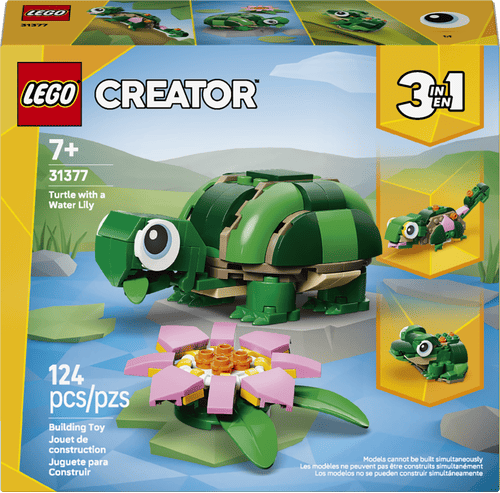 LEGO Creator Tortuga con Flor de Nenúfar 31377