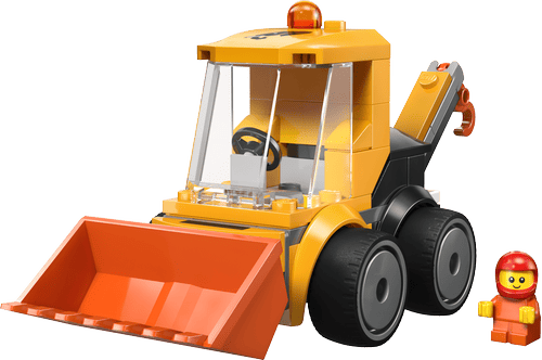LEGO City Brick Rides Vehículos: Cargadora de Obra 60483