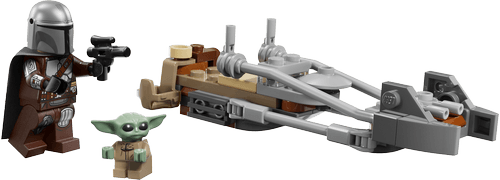 LEGO Star Wars TM Moto Speeder del Mandaloriano y Grogu 75436
