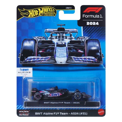 Hot Wheels Hot Wheels Collector Equipo BWT Alpine Formula 1 Esteban Ocon