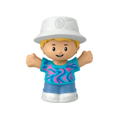 Little People Figura de Niño con Playera de Colores