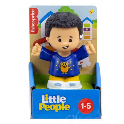 Little People Figura de Niño con Playera Azul
