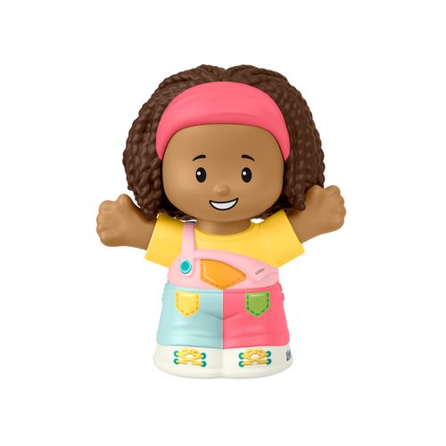 Little People Figura de Niña con Jumper de Colores
