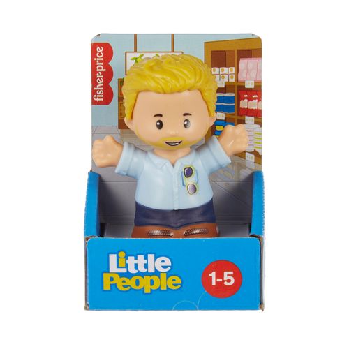 Little People Figura de Papá con Camisa Azul