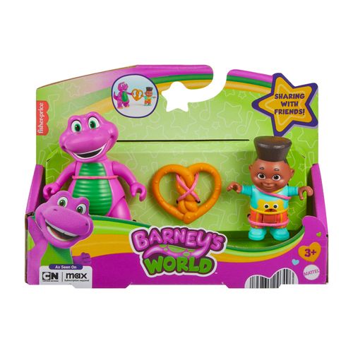 Barney Juguete Paquete de Barney y David