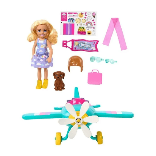 Barbie Chelsea Set Piloto de Avión