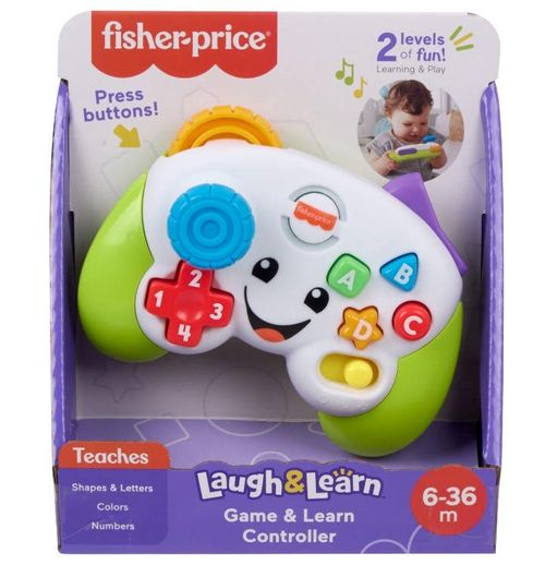 Juguetes para Bebés Fisher-Price Control de Videojuego Juega y Aprende