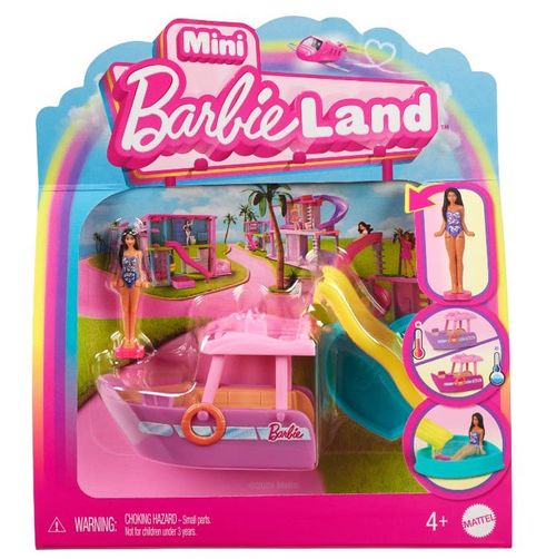 Barbie Mini BarbieLand Set de Juego Vacaciones