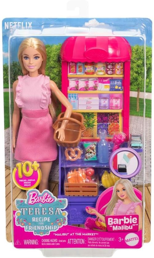 Barbie Receta de la amistad de Teresa Set de Supermercado JCT05