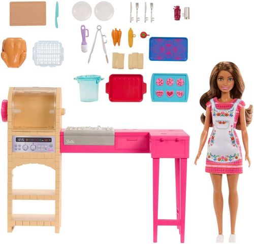 Barbie Receta de la amistad de Teresa Set Crea y Cocina JCT06