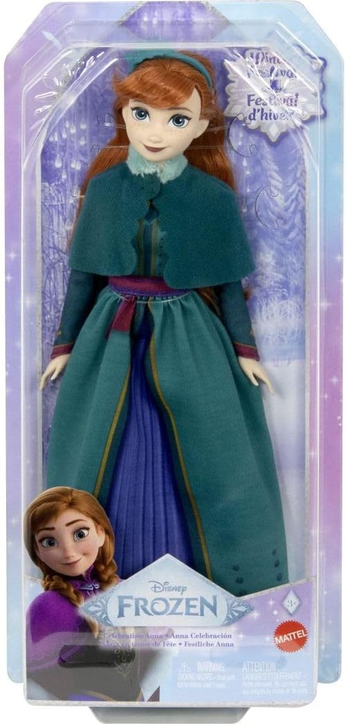Disney Frozen Muñeca Vestido de Baile Real Anna JDX42