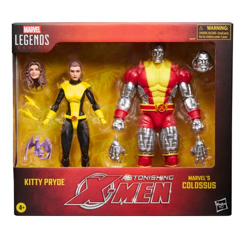 PREVENTA Marvel Legends Series X-Men, Pack doble de figuras de acción de Kitty Pryde y Marvel’s Colossus  G2127