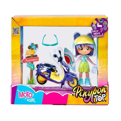 Famosa Pinypon Top Moto Girl PNN03000