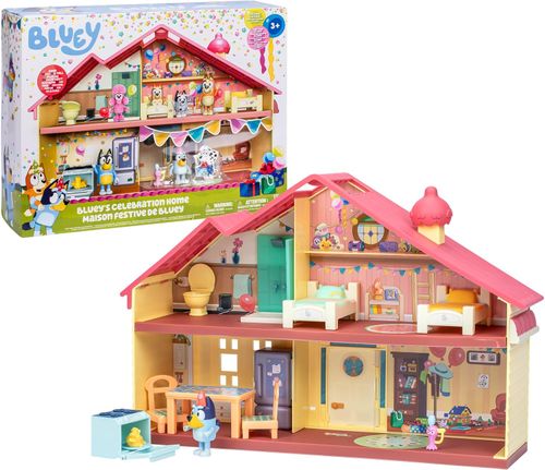 Bandai  Bluey  s11  Bluey  s  Birthday  Celebration  Home  Playset  91040