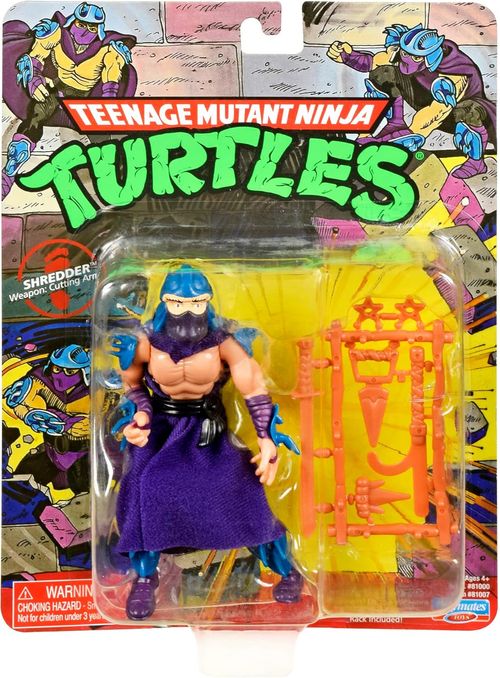 Bandai  Tmnt  Classic  Figura  4  villanos  Sherdder  89659