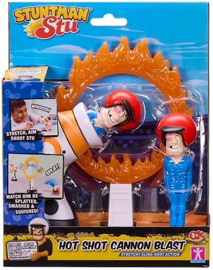 Bandai Stuntman Stu Cañon Lanzador 15090