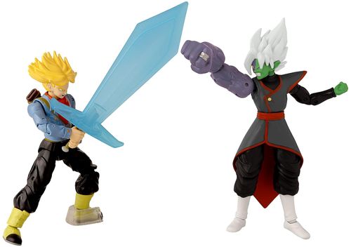 Dragon Ball 2 Pack Figuras de Acción Trunks vs Fusion Zamasu 37165