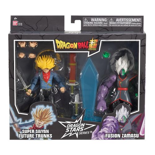 Dragon Ball 2 Pack Figuras de Acción Trunks vs Fusion Zamasu 37165