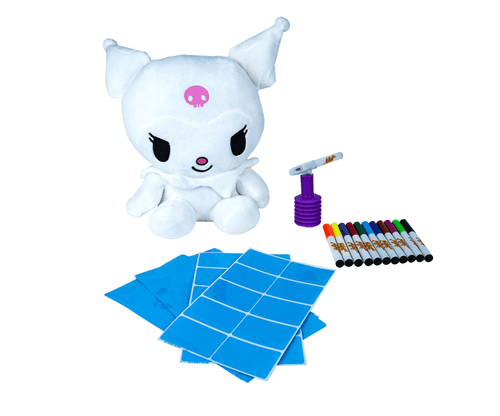 Mi Alegría Peluche Hello Kitty y Amigos Color Spray Kuromi  2444