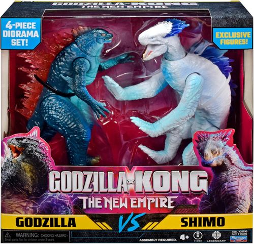 Godzilla vs Kong The New Empire 2 Pack Figuras de Acción Godzilla vs Shimo