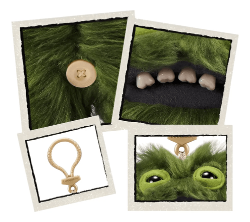 Llavero de Peluche Fuggler  Mcgoo Green Ugly 15705BQ1