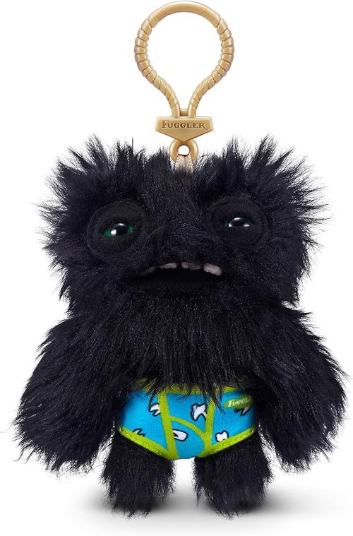 Llavero De Peluche Fuggler Black Wide Eye 15705BQ1