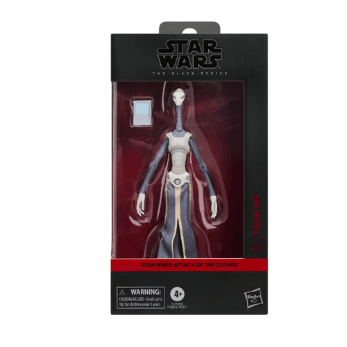 PREVENTA Figura De Acción Coleccionable Premium  de Star Wars The Black Series Taun We, Star Wars: El Ataque De los Clones