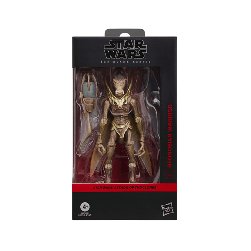 PREVENTA Figura De Acción Premium Coleccionable de 15 cm de Star Wars The Black Series: Guerrero Geonosiano, Star Wars: El Ataque de los Clones