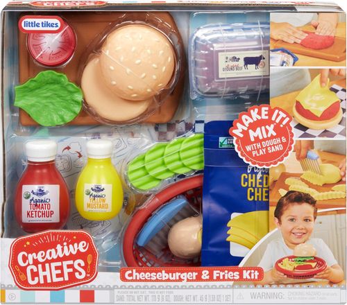 MGA Set De Juego Creative Chefs Cheeseburger And Fries Kit 643194