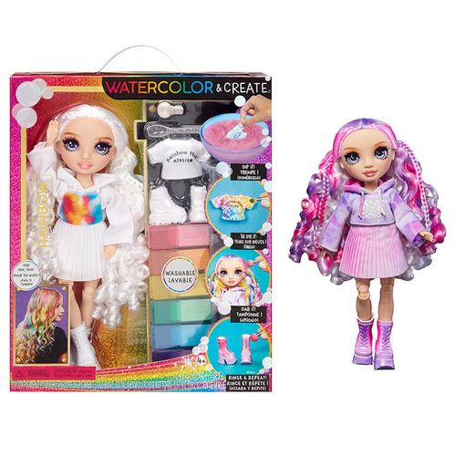 Rainbow High Fashion Dolls Purple Eyes