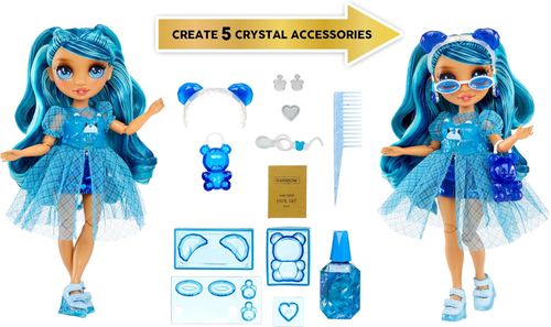 Muñeca Rainbow High Crystal Fashion Doll Skyler