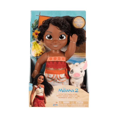 Jakks Disney Moana 2 Muñeca Little Sis Simea y Pua 237566