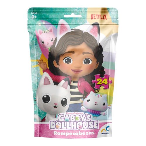 Gabby's  Doll House Rompecabezas de 24 Piezas