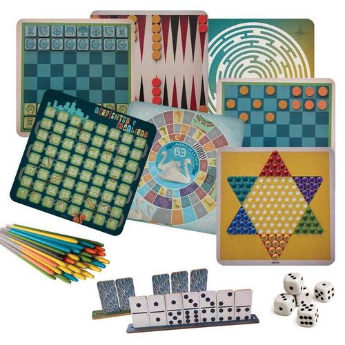 Juegos de Mesa Clásicos 10 en 1