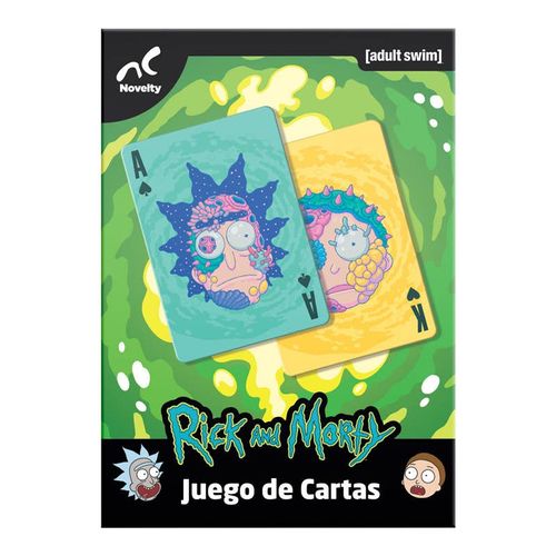Rick And Morty Baraja de Poker Juegos de Mesa