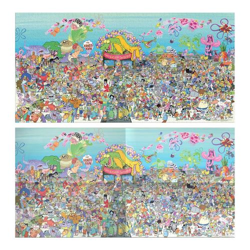 Rompecabezas Bob Esponja 1000 Piezas