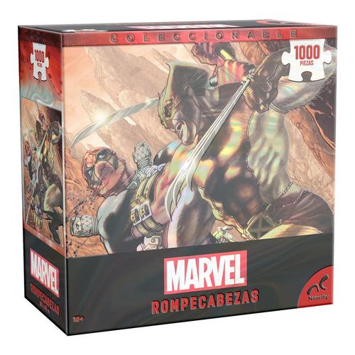 Rompecabezas Deadpool vs Wolverine, 1000 Piezas