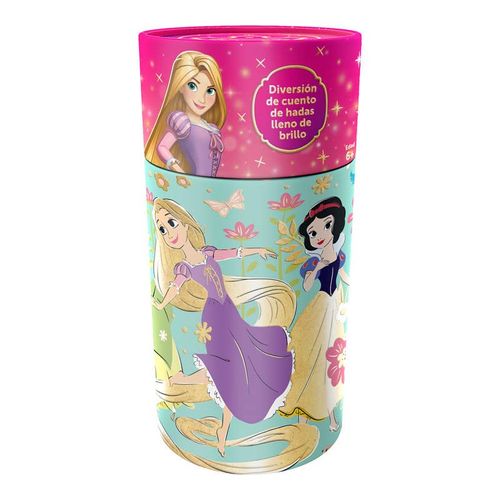 Rompecabezas Disney Princesas estuche de Tubo 60 Piezas