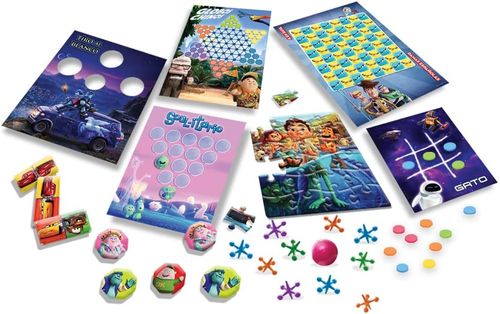 Disney Pixar Set de 10 Juegos de Mesa