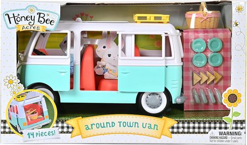 Ternurines Set de Juego Vehículo Van Familiar